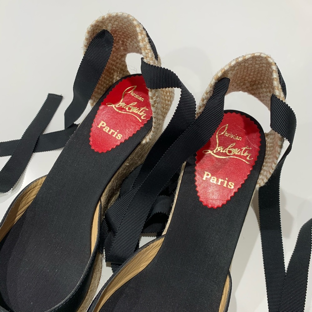 Christian Louboutin Espadrilles, Like new, 40 - Picture 4 of 9